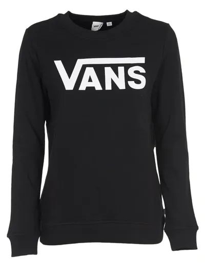 Vans Black Classic V Crew