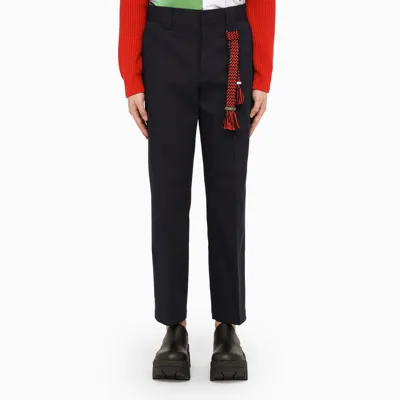 Lanvin Midnight Blue  Skate Trousers