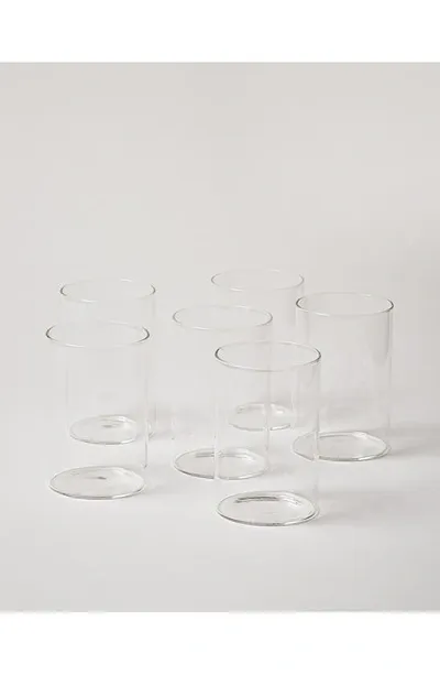 Farmhouse Pottery Nordstrom Silo Set Of 6 Juice Glasses In Clear