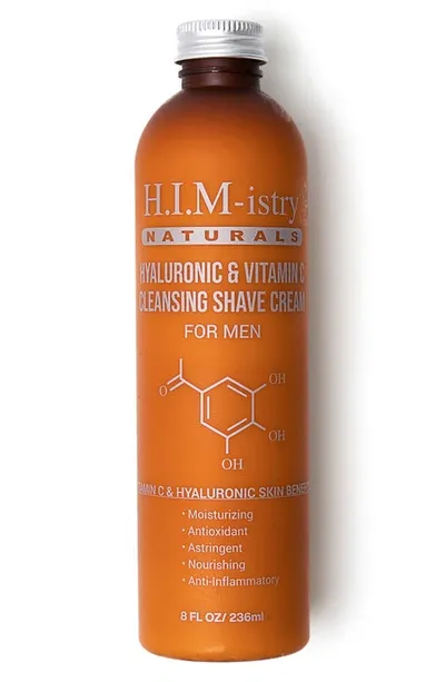 H.i.m.-istry Naturals Himistry Naturals  Hyaluronic & Vitamin C Cleansing Shave Cream