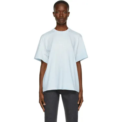 Stella Mccartney Blue Bce Sex Education Edition Toilet Teeth Tits T-shirt In 4210 Light Blue