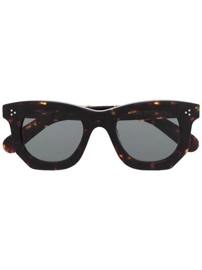 Lesca Ogre Geometric-frame Sunglasses