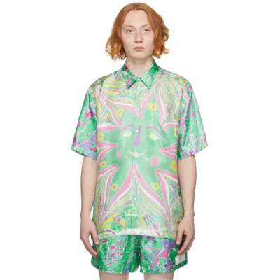 Stella Mccartney Multicolor Myfawnwy Edition Ricky Short Sleeve Shirt In Multicolour