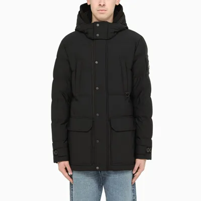 Moose Knuckles Black Valleyfield Down Jacket