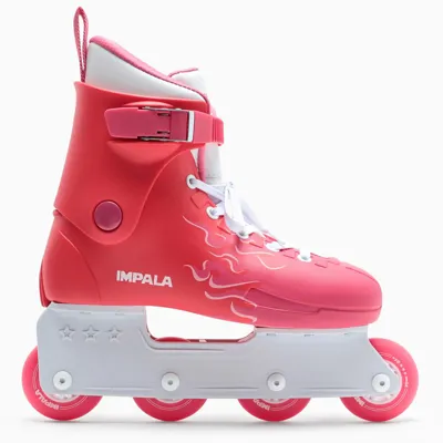 Impala Skate Red/fuchsia Flames Skates