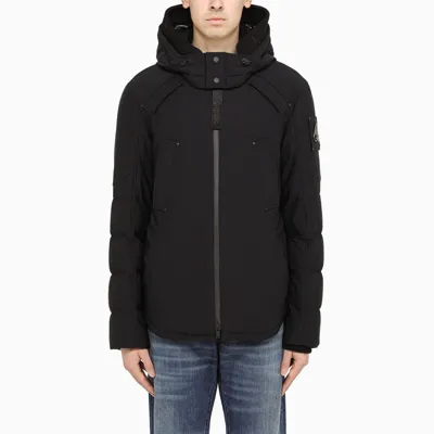 Moose Knuckles Black Platte Down Jacket