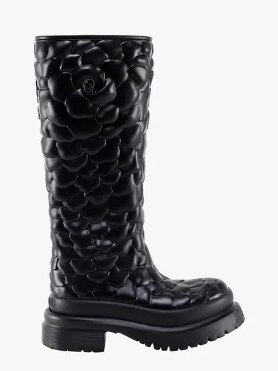 Valentino Garavani Atelier 03 Rose Edition Water Resistant Platform Boot In Black