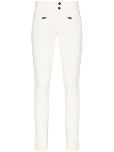 Perfect Moment Aurora Flared Nylon Blend Pants In White