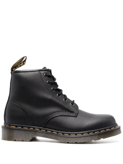 Dr. Martens' 101 Lace-up Boots In Negro