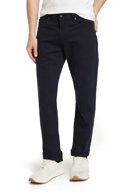 Ag Everett Sud Slim Straight Fit Pants In Deep Navy