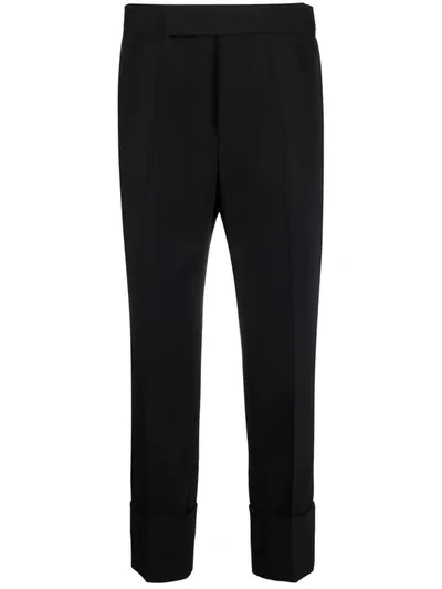 Sapio Cropped Trousers Black