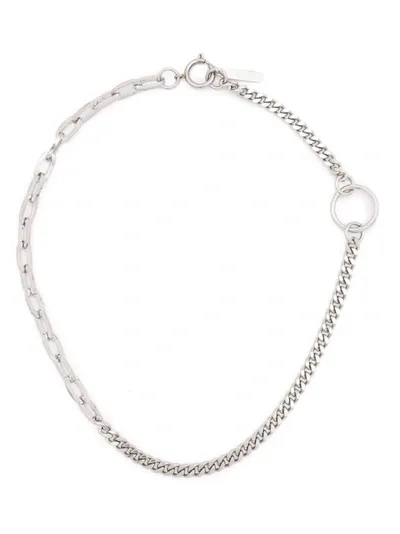 Justine Clenquet Hari Choker Necklace In Silver