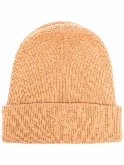 Barrie Cashmere Beanie In Braun