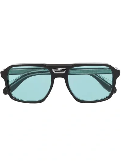 Cutler And Gross Oversized-frame Sunglasses In Schwarz