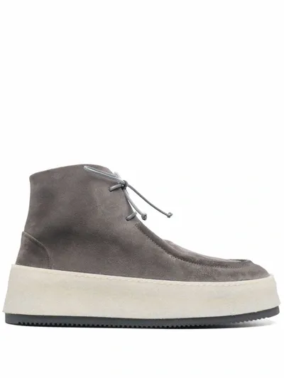 Marsèll Parapana Suede Boots In Grau