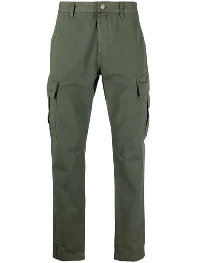 Philipp Plein Cargo-pocket Trousers In Green