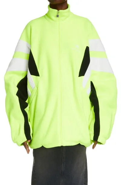 Balenciaga Fluo Yellow Sporty B Cosy Tracksuit