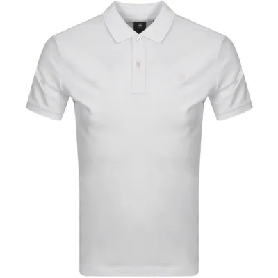 G-star G Star Raw Dunda Polo T Shirt White