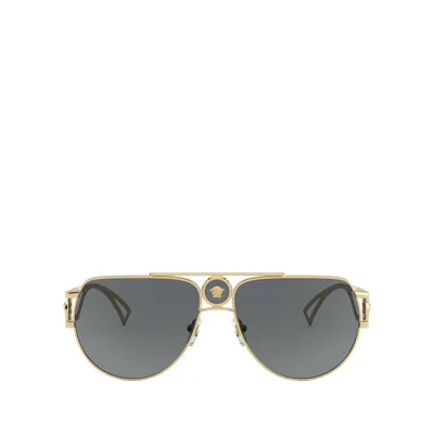 Versace Ve2225 Gold Male Sunglasses