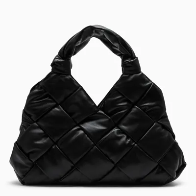 Bottega Veneta Black Padded Intrecciato Tote Bag