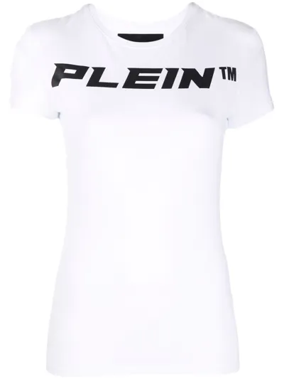 Philipp Plein Logo-print T-shirt In White