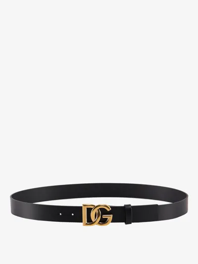 Dolce & Gabbana Asta Tosca Belt In Black