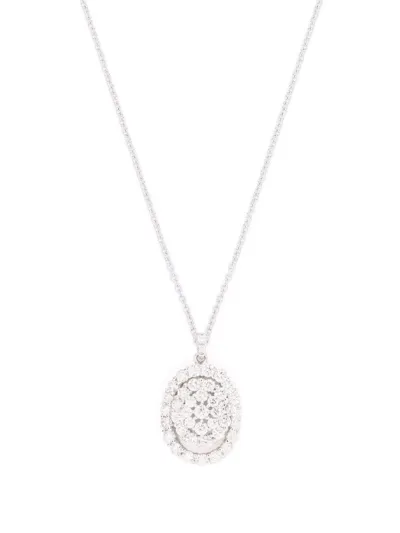 Leo Pizzo 18kt White Gold Must Have Diamond Necklace In Silber