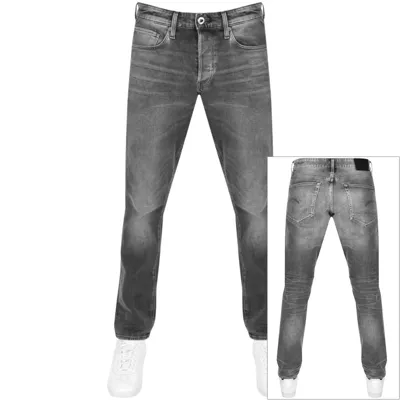 G-star G Star Raw 3301 Tapered Jeans Mid Wash Grey