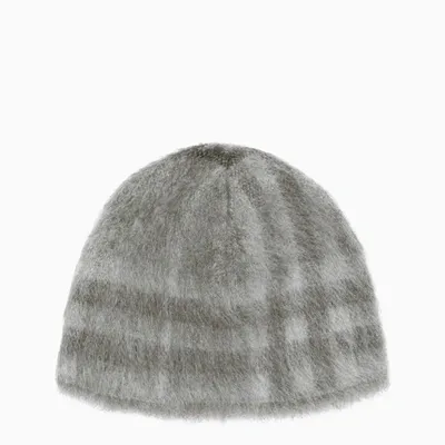 Burberry Gray Classic Cap In Grey