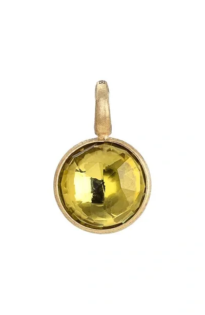 Marco Bicego 18k Jaipur Yellow Gold Small Lemon Quartz Pendant