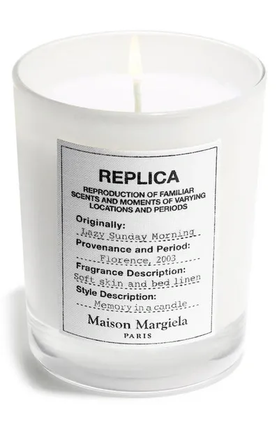 Maison Margiela Replica Lazy Sunday Morning Candle In White