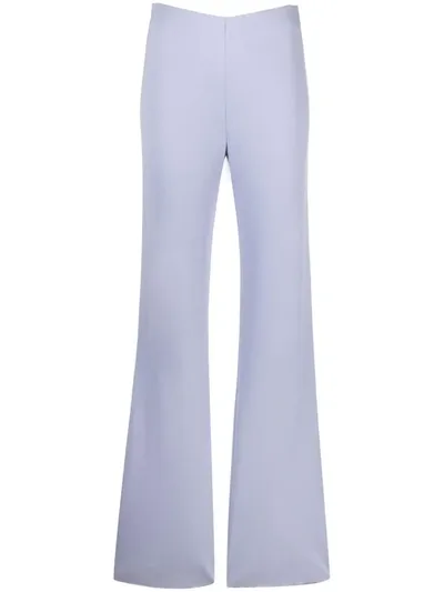 Emilio Pucci High-waisted Straight-leg Trousers In Neutrals