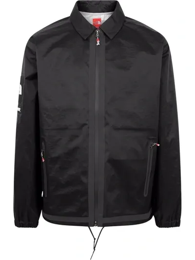 Supreme X The North Face Outer Tape Seam Coach Jacket In Black