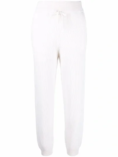 Rag & Bone Pierce' Cashmere Knit Drawstring Pants In White