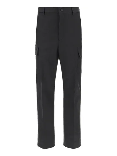 Valentino Straight Leg Cargo Pants In Black