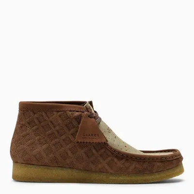 Clarks Originals Suede Clarks X Sweet Chicks Lace-up Shoes In ["beige"/ "brown"]