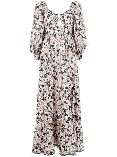 We Are Kindred Cece Floral-print Dress In Rosa