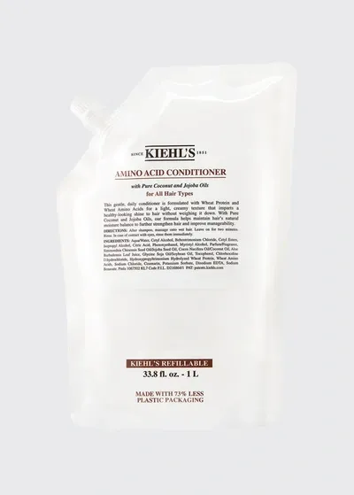 Kiehl's Since 1851 33.8 Oz. (1l) Amino Acid Conditioner Refill Pouch