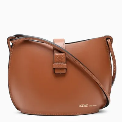 Loewe Tan Moulded Bucket Bag In Calfskin In Brown