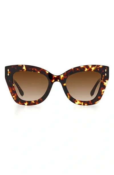 Isabel Marant Havana Cat-eye Sunglasses