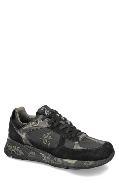 Premiata Mase Sneakers In Black And Brown