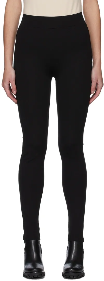 Rag & Bone Archetype Roxie Stretch-knit Leggings In Black