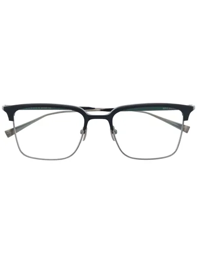 Masunaga Waldorf Square-frame Glasses In Black