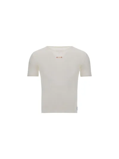 Maison Margiela Mens White Other Materials T-shirt