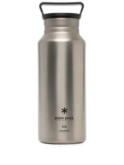 Snow Peak Aurora Titanium 800ml Bottle In Black