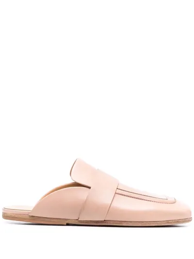 Marsèll Square-toe Slip-on Loafers In Carne