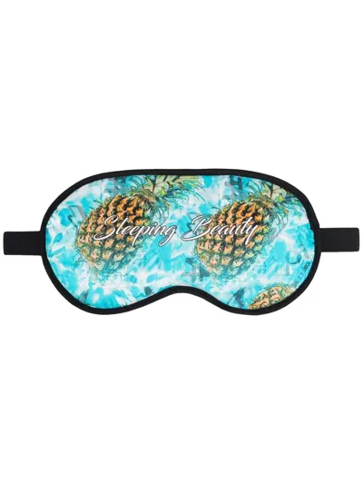 Philipp Plein 'sleeping Beauty' Sleep Mask In Blau