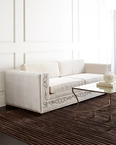 Haute House Grant Sofa In Ivory Cashew