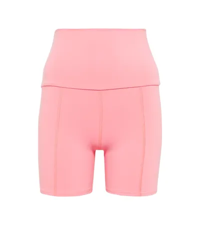 Live The Process Geometric Shorts In Thai Guava