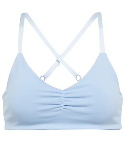 Live The Process Saturn Sports Bra In Celestine Blue